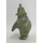 back view of the nonchalant dancing bear 