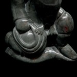 Sculpture chasseur de phoque