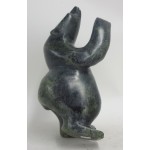 sculpture serpentine ours polaire dansant 